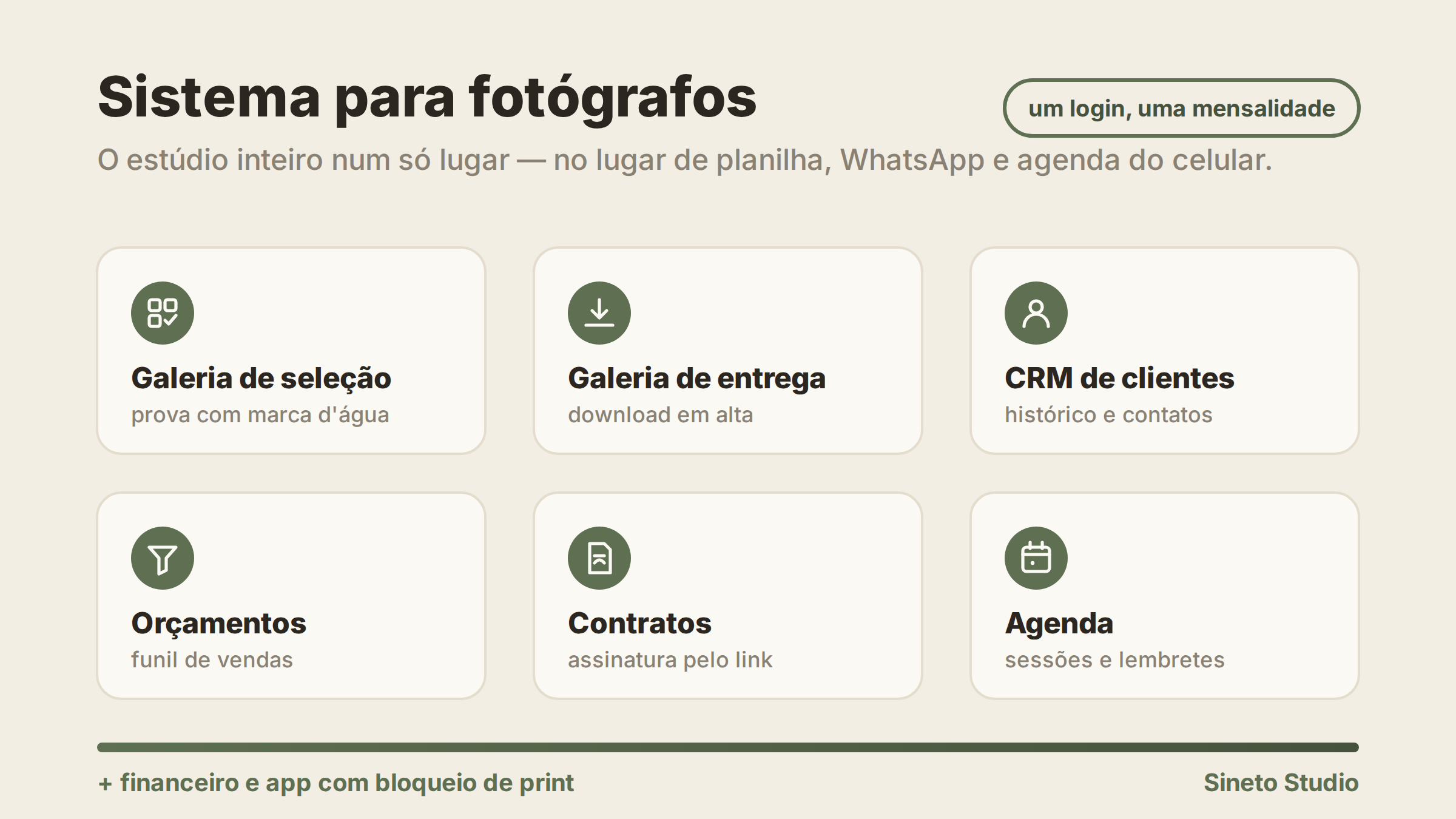 Sistema para Fotógrafos: Os 6 Módulos Que Ele Precisa Ter e Como Escolher o Seu